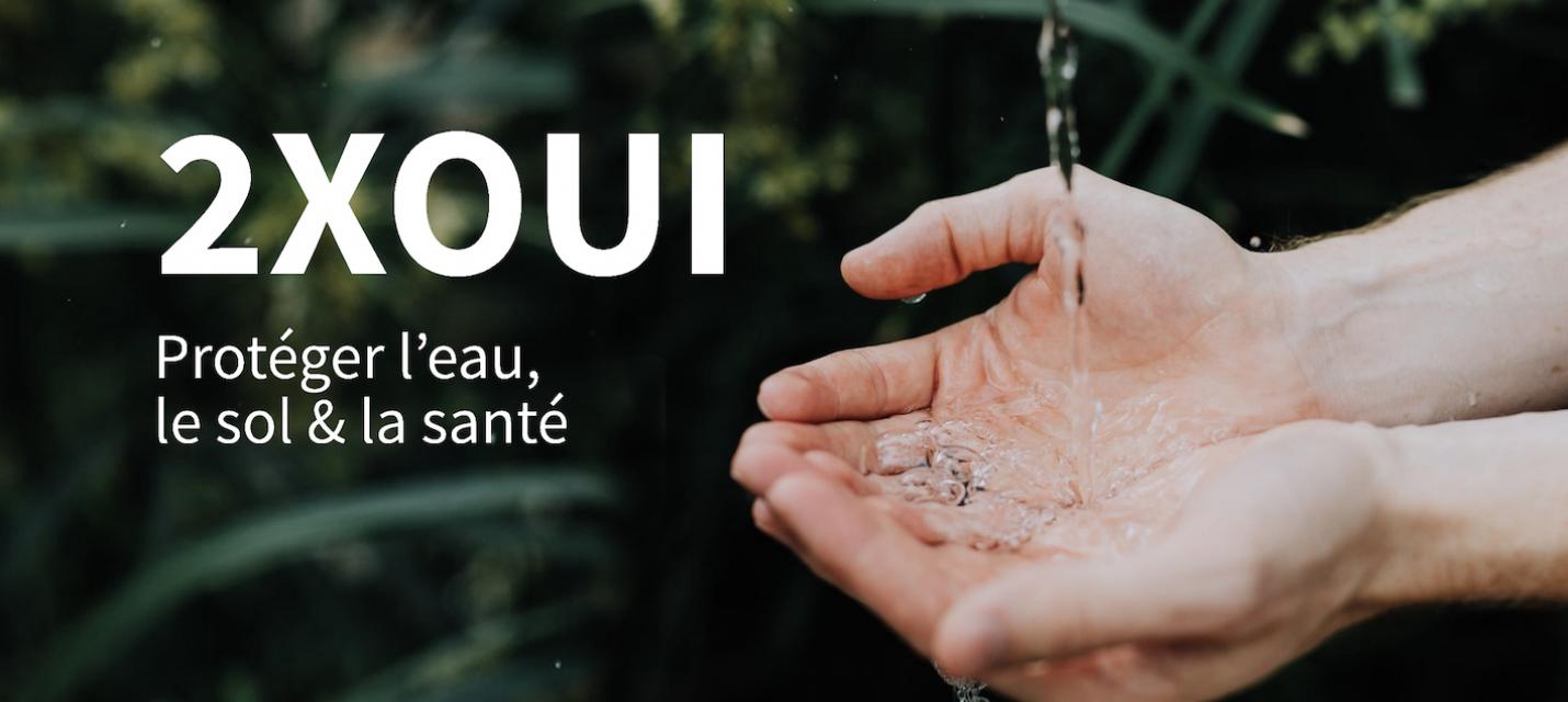 2 x OUI aux initiatives contre les pesticides le 13 juin